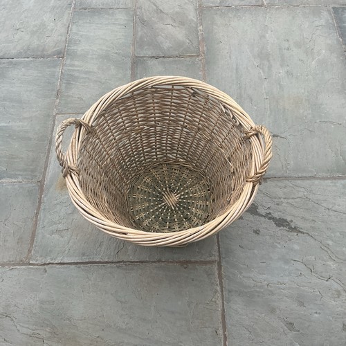 Wicker log basket - 50, cm