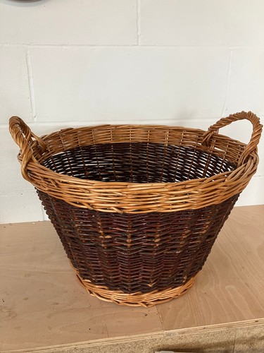 Large wicker and willow - and, round