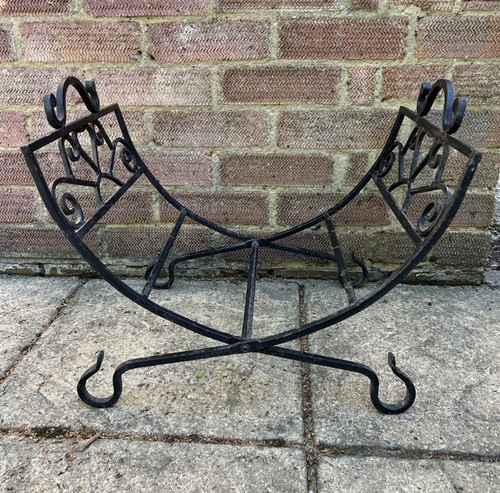 Vintage folding wrought iron - folding,