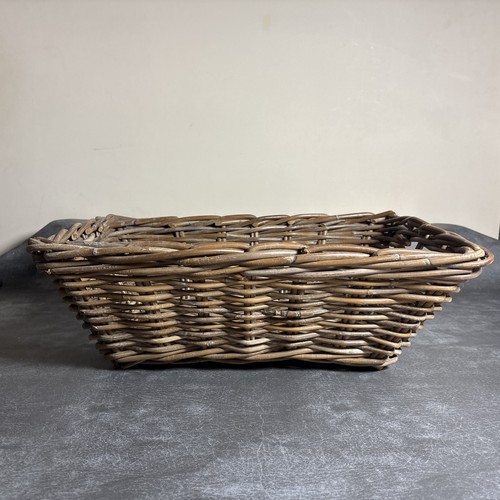 Brown thick weave - thick, wicker