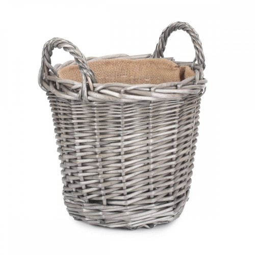 Small round grey wash lined - small,