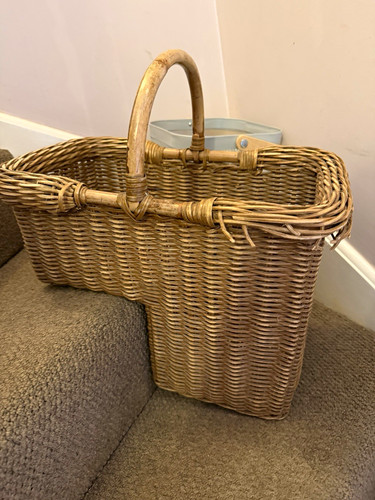 Wicker log stair - log,