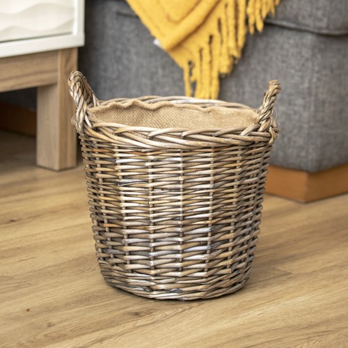 Willow lined kindling - willow, basket