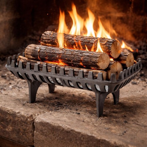 Cast iron fire - cast,
