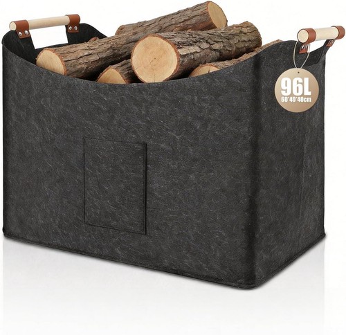 96l firewood log basket - 96l,