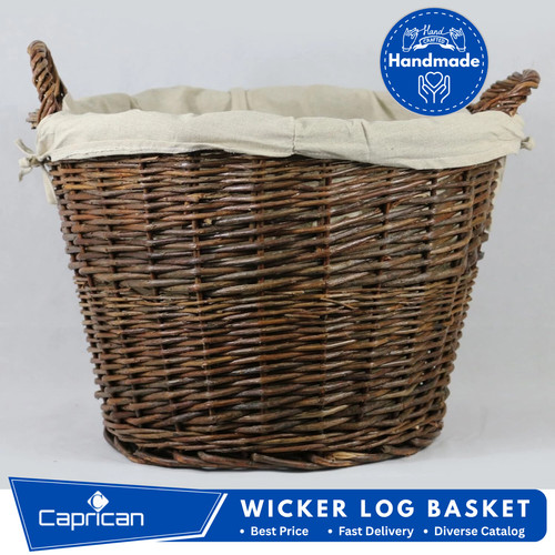 Handmade large rustic wicker - large,