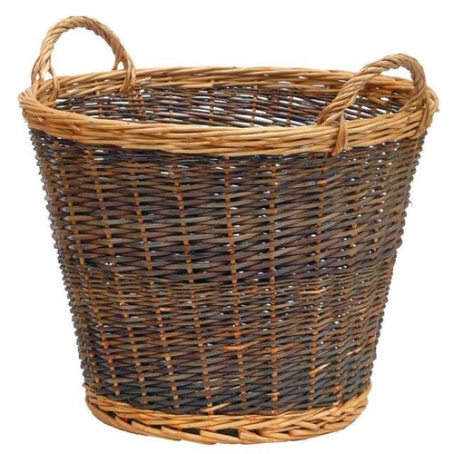 Manor two tone wicker log - manor,