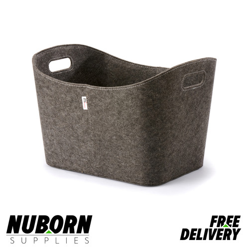 Felt firewood basket - felt,