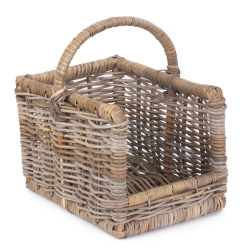Log basket 41cm 30cm - log,