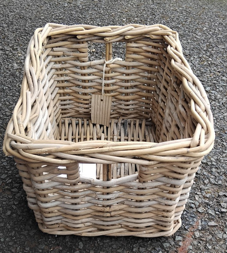 Rectangular wicker basket - rectangular,