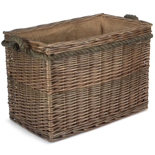 Log basket 50cm 30cm rope - 50cm, x