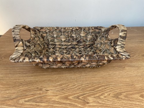 Metal and wicker reed double - /,