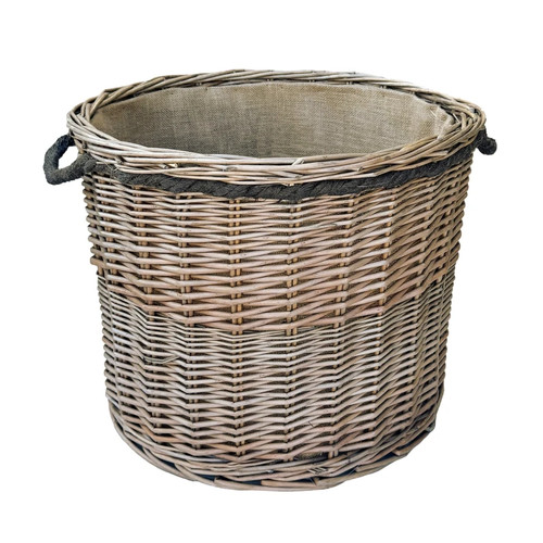 Wicker lined rope - lined, handle