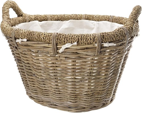 Manor rattan log - log, basket
